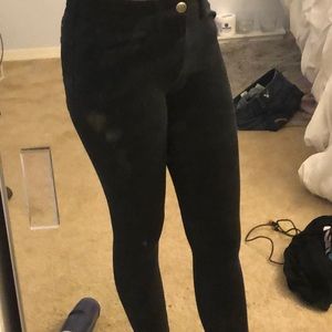 Hi rise American eagle black jeggings